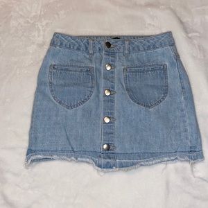 Denim mini Skirt